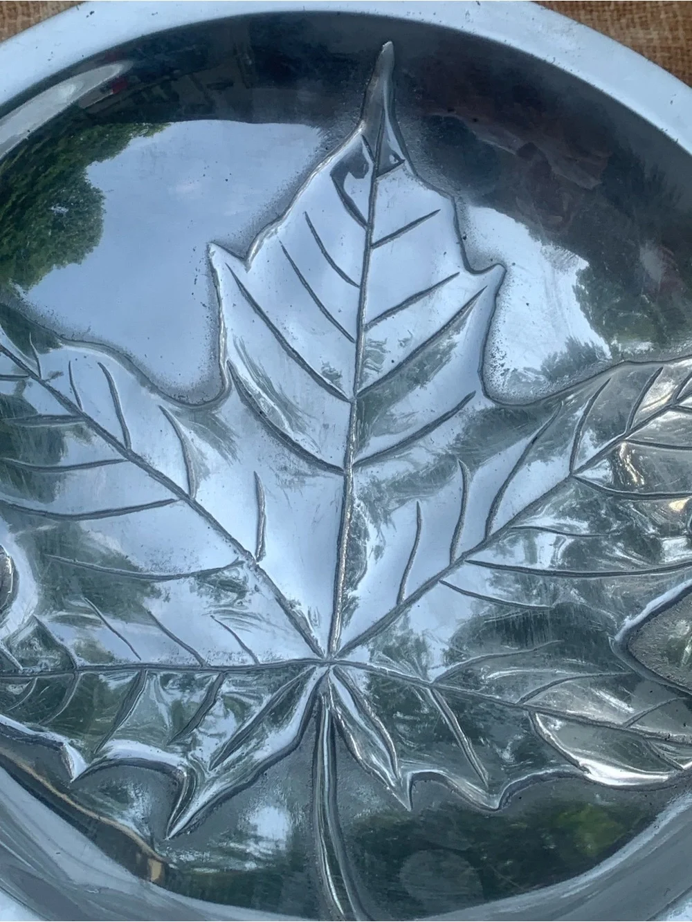 Mariposa polished silver